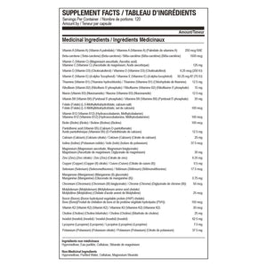 Multivitamines pour hommes Nova Pharma 2.0 (120 gélules) 
