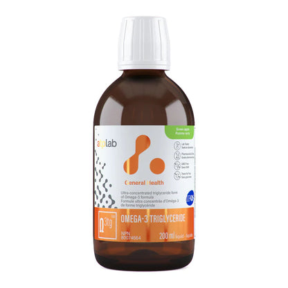 ATP Lab Omega-3 Triglycéride Liquide (200 ml)