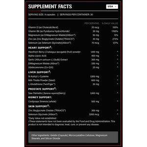 5% Nutrition Défenseur du foie et des organes (270 gélules)