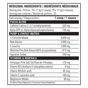 Croyez au pré-carburant (25 portions)