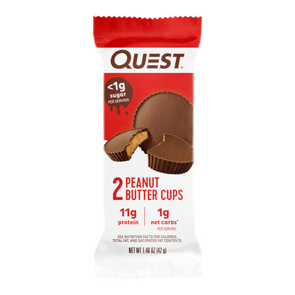 Tasses de beurre de cacahuète Quest (1 paquet)