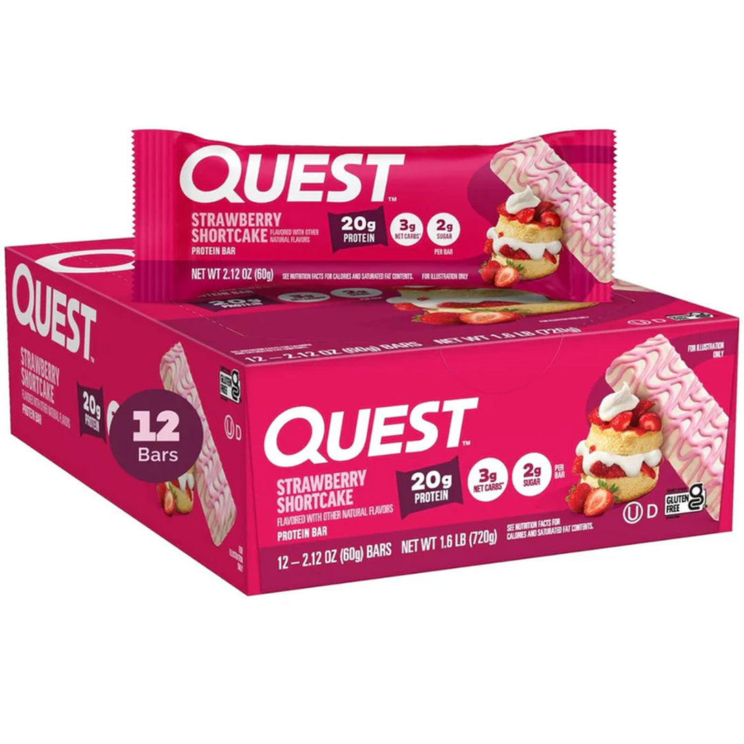 Barres protéinées Quest (12 barres) 