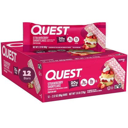 Barres protéinées Quest (12 barres) 