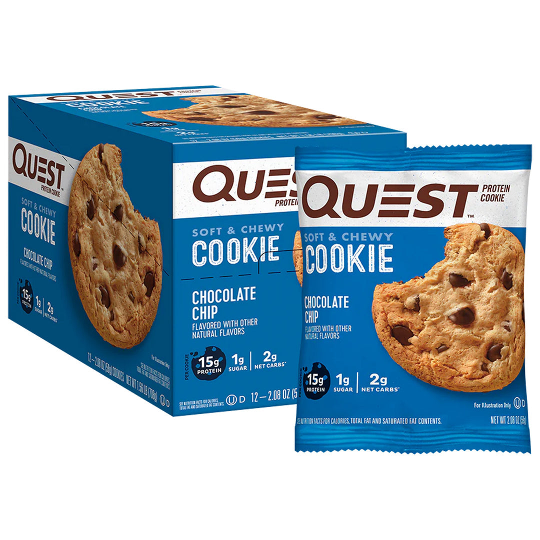 Biscuits protéinés Quest moelleux et moelleux (12 biscuits)