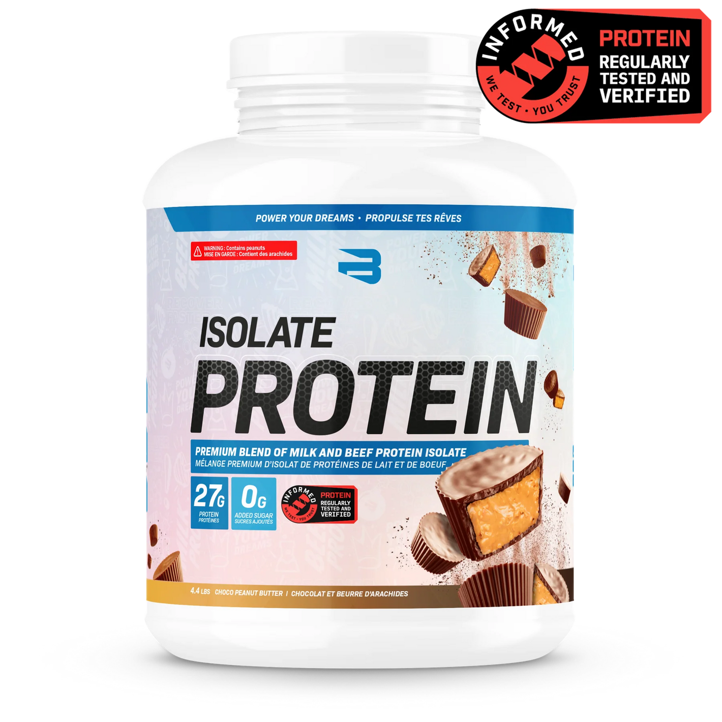 Protéine isolée aromatisée Believe (4,4 lb) 