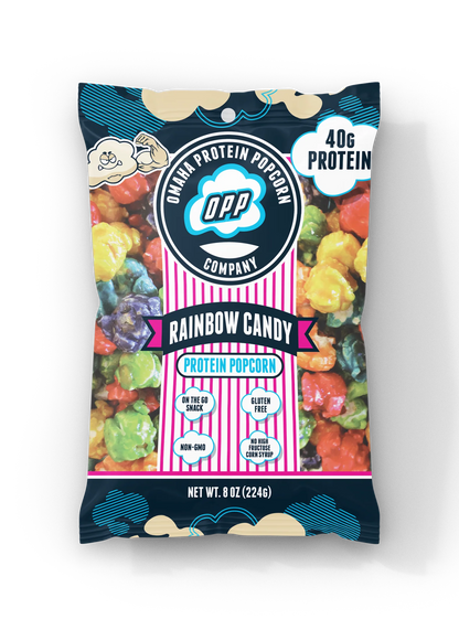 Omaha Protein Popcorn 124 g-224 g