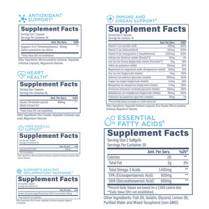 Pack de vitamines essentielles Revive (30 paquets) 