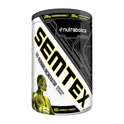 Nutrabolics Semtex Incinérateur brûle-graisses multiphase (60 capsules) 