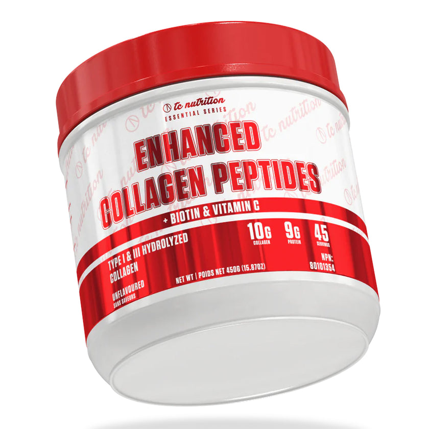 Peptides de collagène enrichis en poudre de Tc Nutrition (45 portions)
