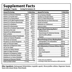 Nutrabolics Vitabolic Energizing Ultra-Vitamin (196 Caps)