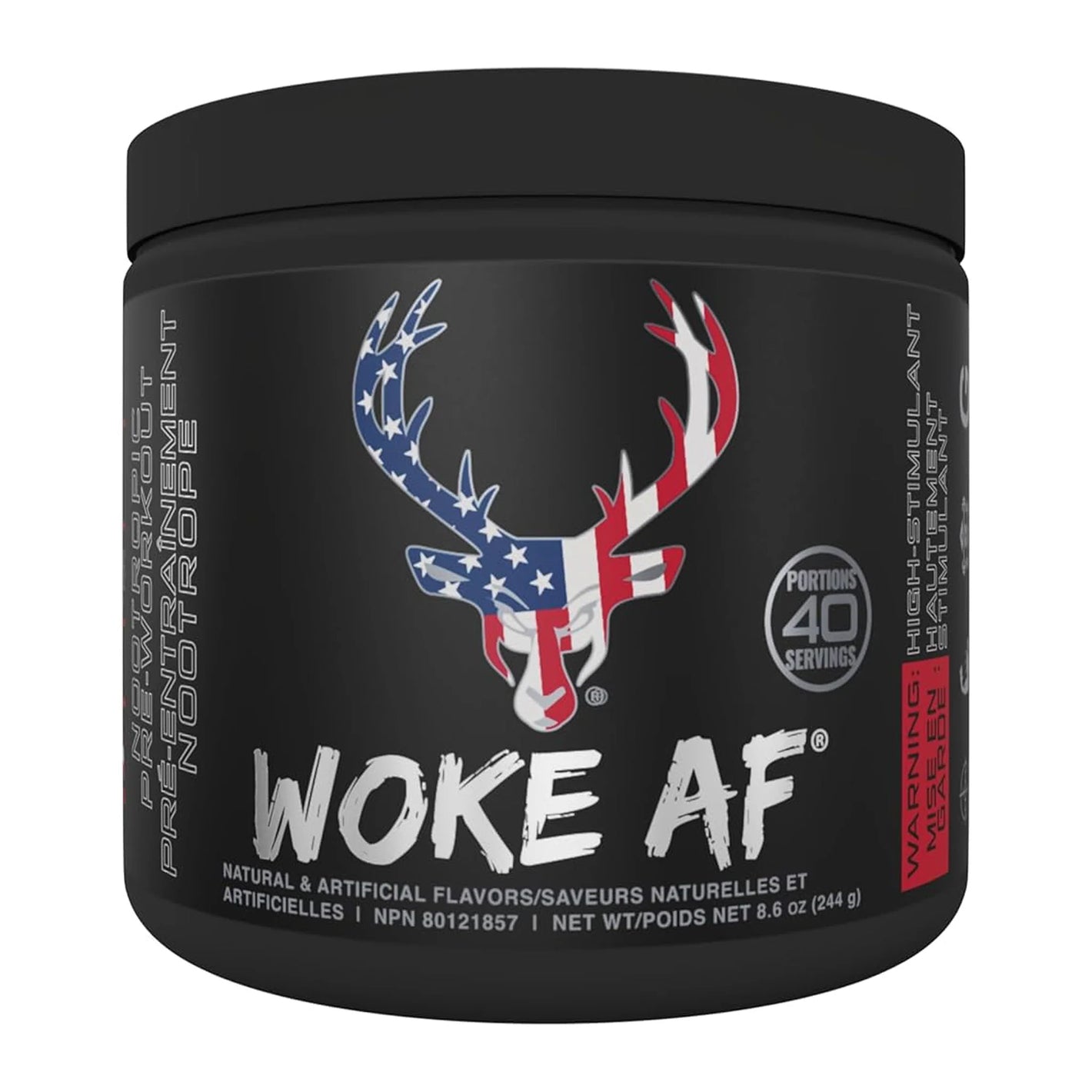 Bucked Up Woke AF Pre-Workout (40 Servs)