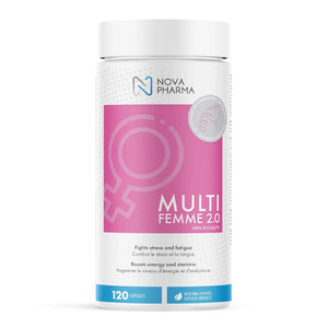 Multivitamines pour femmes Nova Pharma 2.0 (120 gélules)