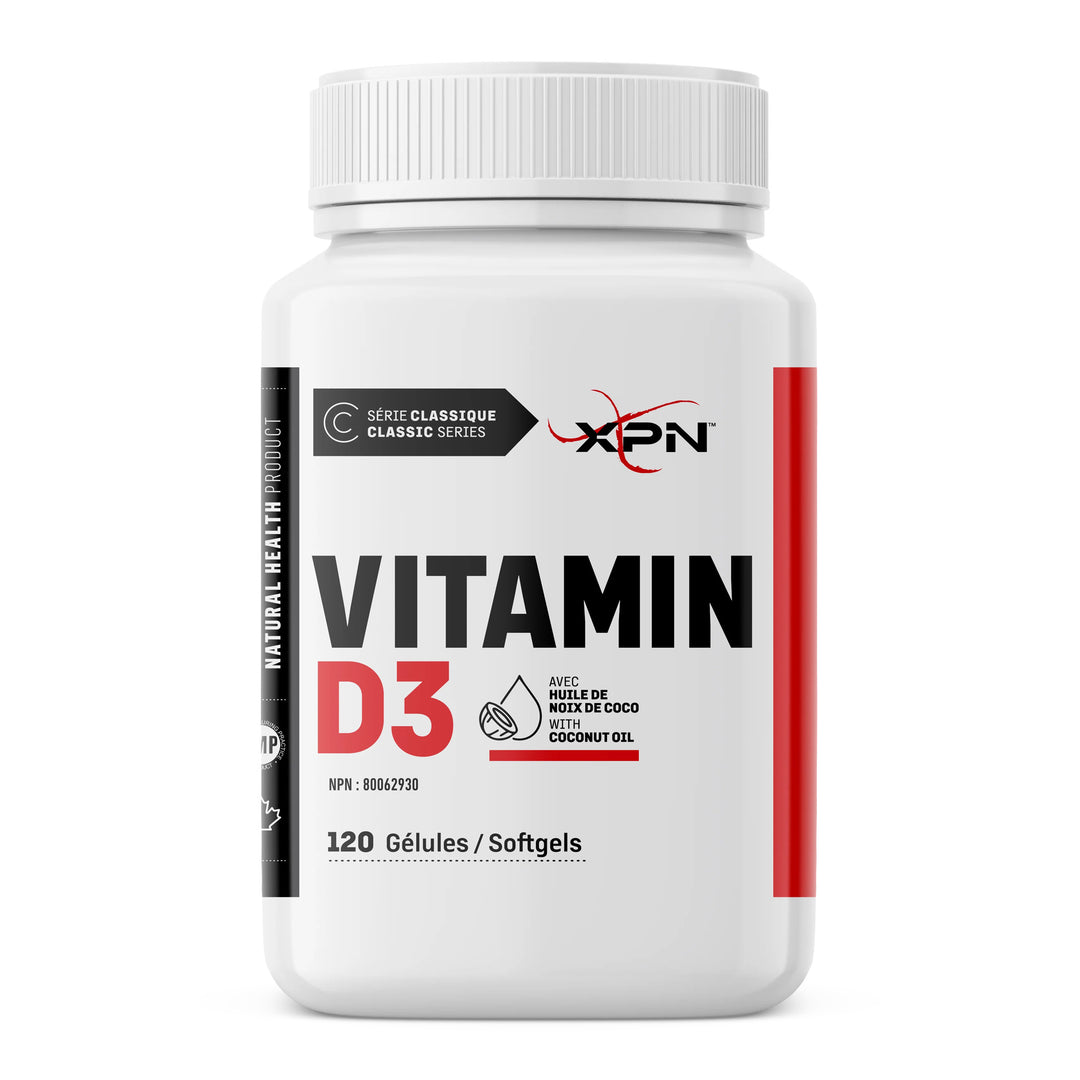 XPN Vitamin D3 (120 Softgels)