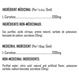 L-Carnitine liquide XPN (500 ml)